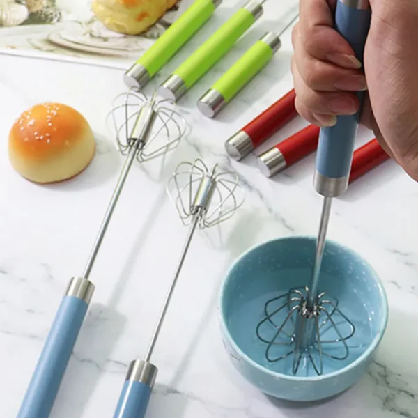 Hand Pressure Semi-automatic Egg Beater 304